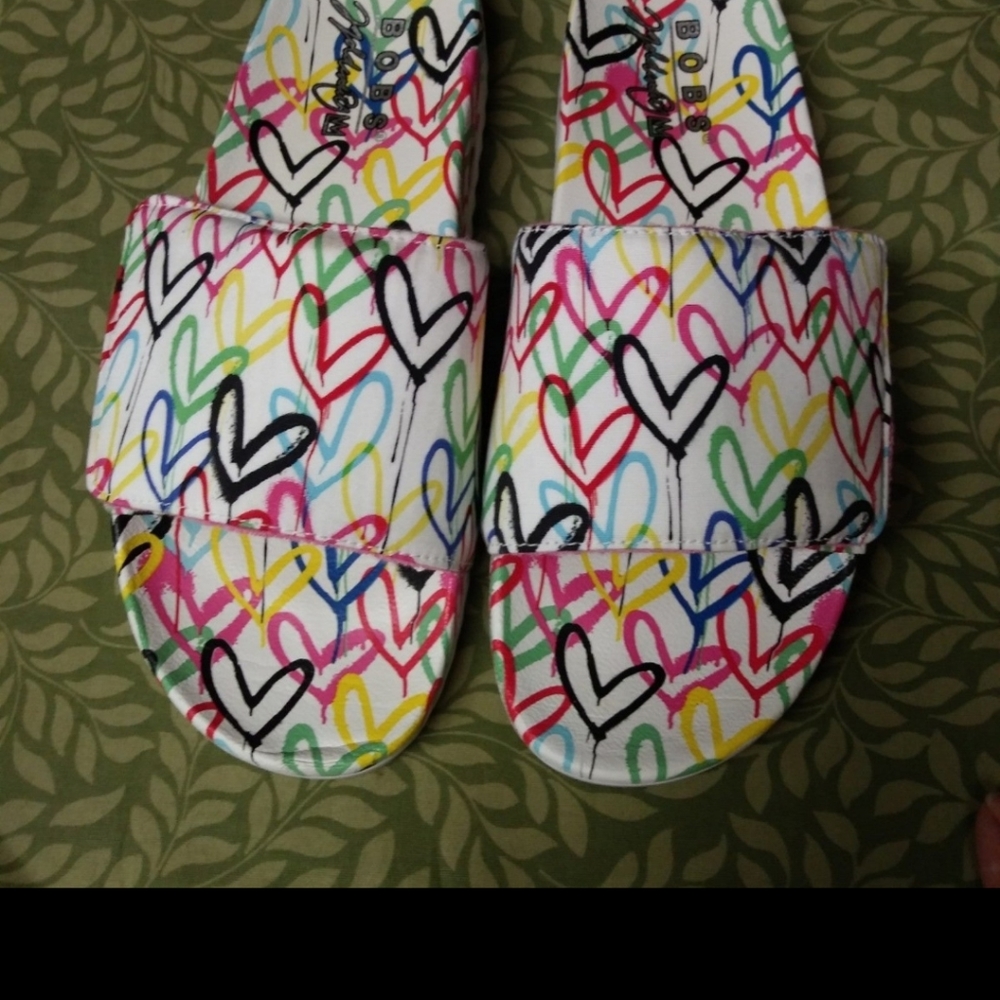 Like New Bob's Multicolored SlidesSz 9